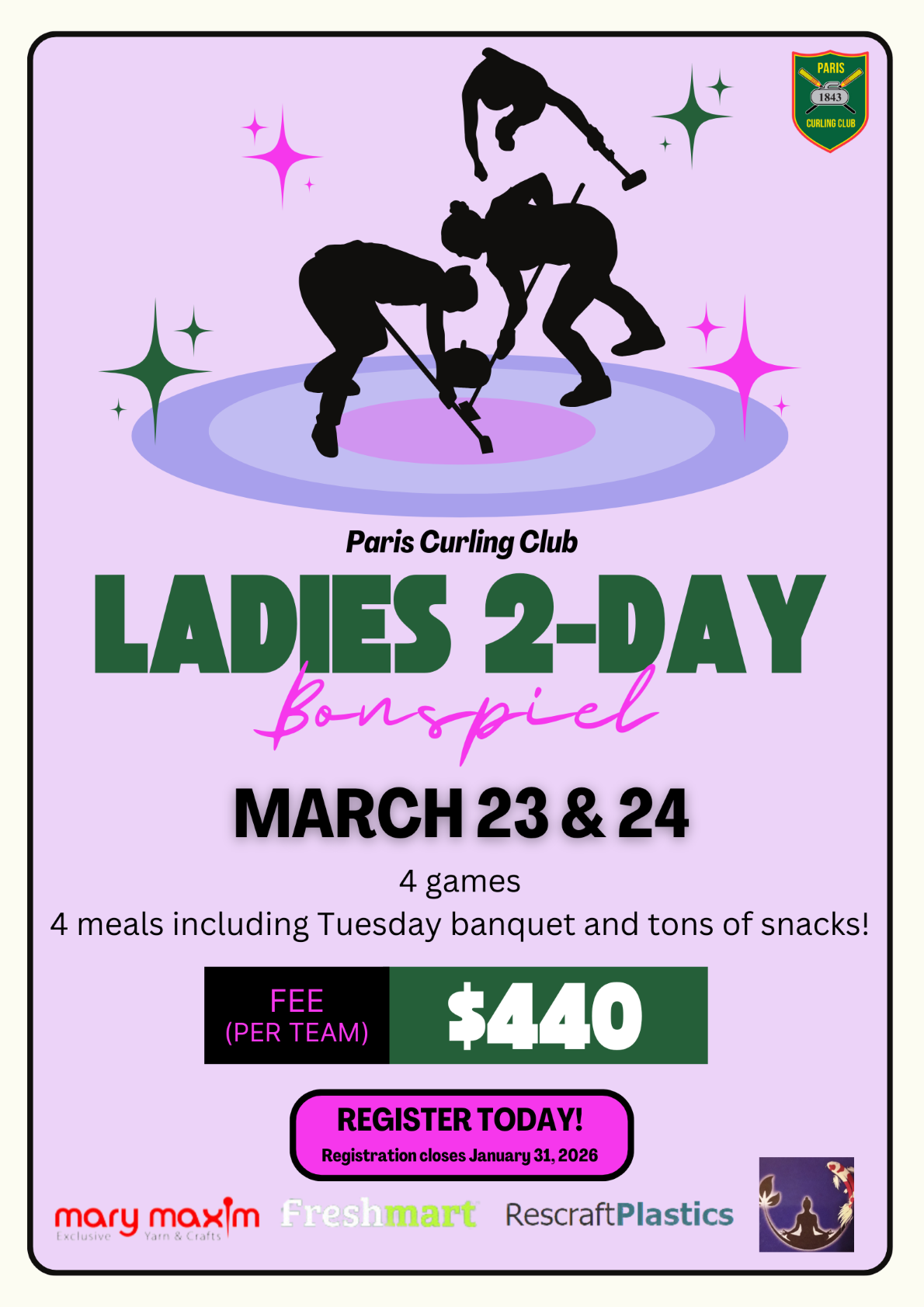 Ladies 2-Day Bonspiel